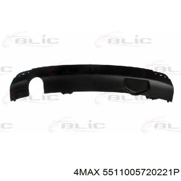 Нижня накладка на передній бампер Porsche 95550551310 ціна, від 210.98 USD