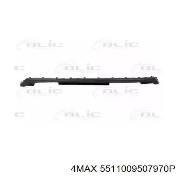 6R6807568J VAG Спідниця заднього бампера