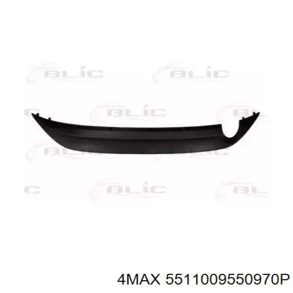 5G6807568B9B9 VAG Фартух заднього бампера