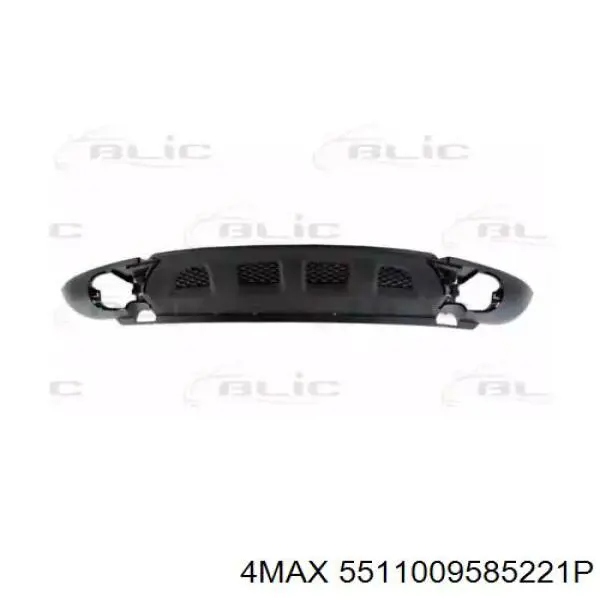 Купити 7L6807061AC9B9 VAG Нижня накладка на передній бампер