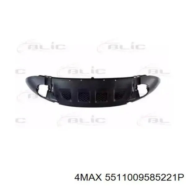 Спліттер переднього бампера VAG 7L6807061AC9B9 ціна, від 49.87 USD