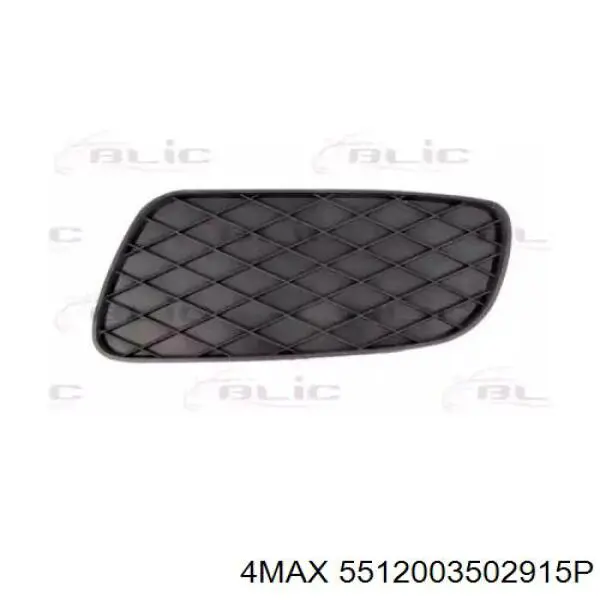 Заглушка під протитуманні фари, ліва Mercedes A4518260124C22A ціна, від 6.46 USD