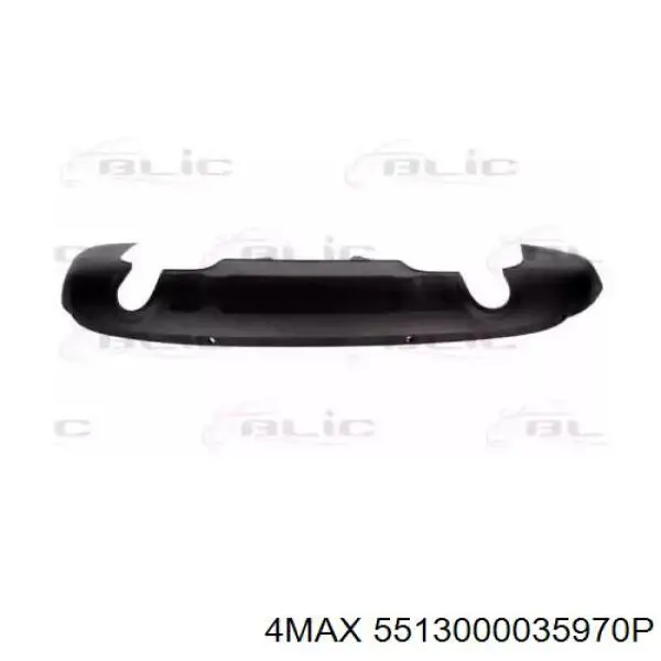8R0807521R VAG Спідниця заднього бампера