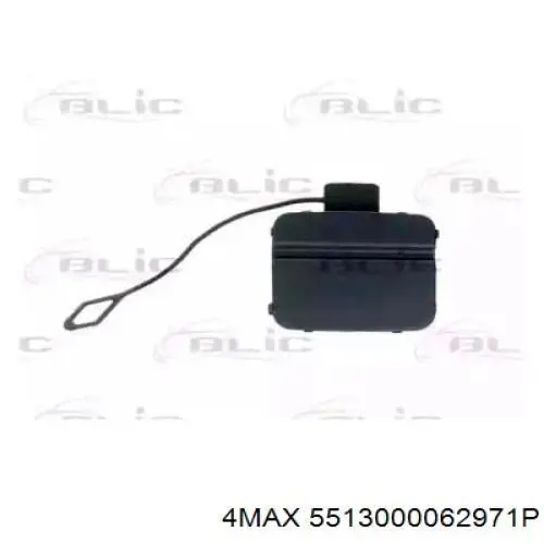 Купити 51127127695 BMW Заглушка бампера буксирувального гака, задня