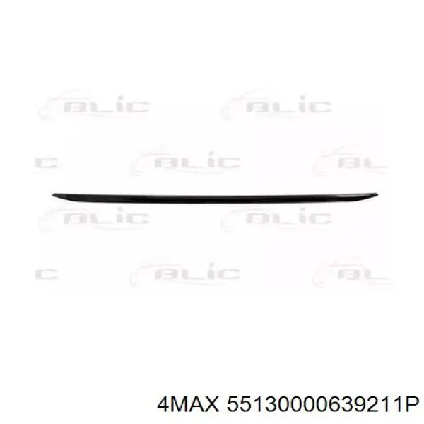 Молдинг заднього бампера, центральний Bapmic ATPP1218123007 ціна, від 18.29 USD