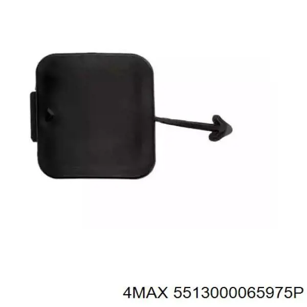 Заглушка бампера буксирувального гака, передня 4max 5513000065975P ціна, від 6.18 USD