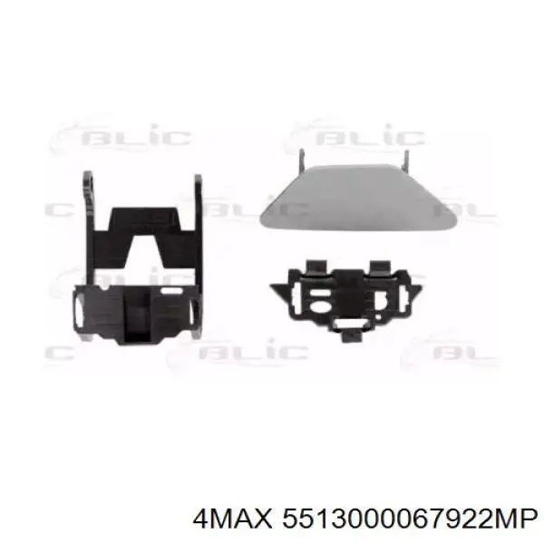 Накладка форсунки омивача фари передньої 7015129 Autotechteile