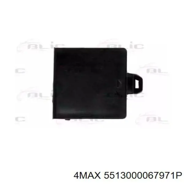 7015138 Autotechteile Заглушка бампера буксирувального гака, задня