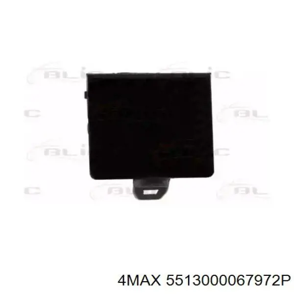 Купити 5513000067972P 4max Заглушка бампера буксирувального гака, задня
