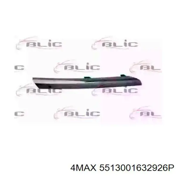 Купити 5513001632926P 4max Молдинг решітки радіатора, правий
