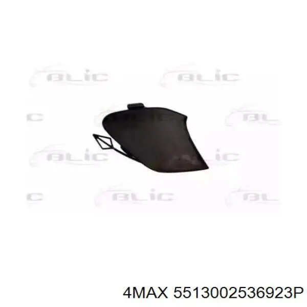 Заглушка бампера буксирувального гака, передня Cabu 331531 ціна, від 3.65 USD