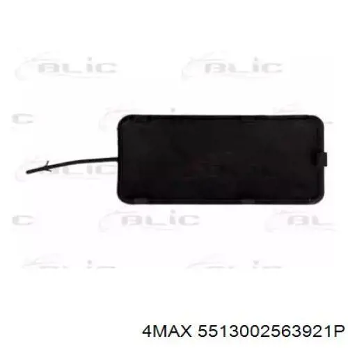 Заглушка бампера буксирувального гака, передня на Ford Fiesta Mk4 JAS, JBS