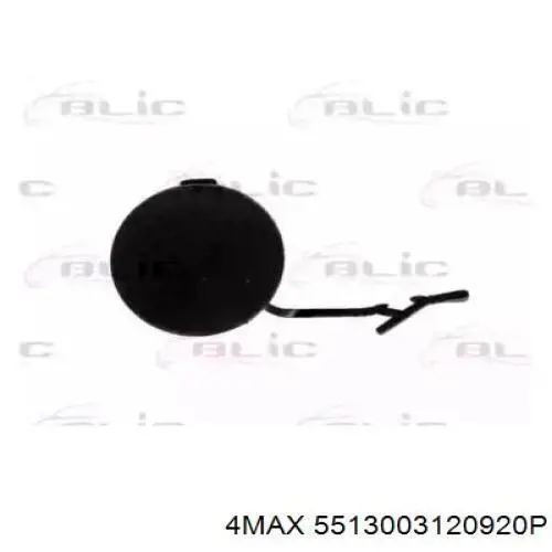 865170X000 Hyundai/Kia Заглушка бампера буксирувального гака, передня ліва