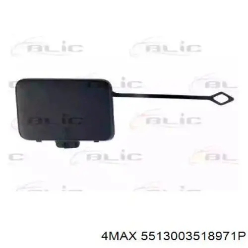 Купити 5513003518971P 4max Заглушка бампера буксирувального гака, задня