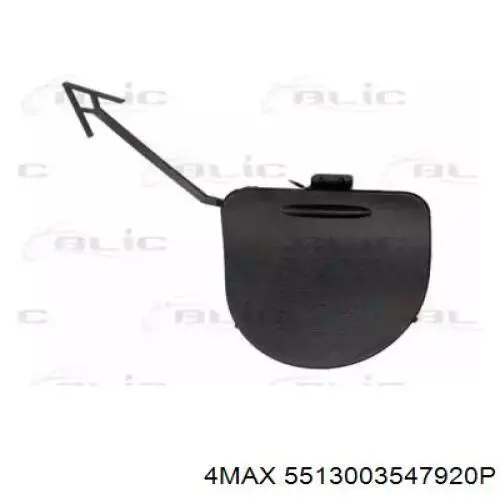 Заглушка бампера буксирувального гака, передня Polcar 5065079 ціна, від 4.50 USD