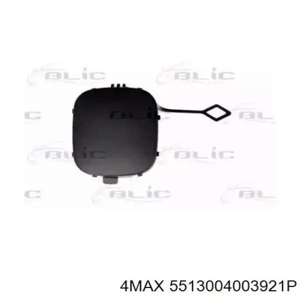 Заглушка бампера буксирувального гака, передня 4max 5513004003921P ціна, від 12.86 USD