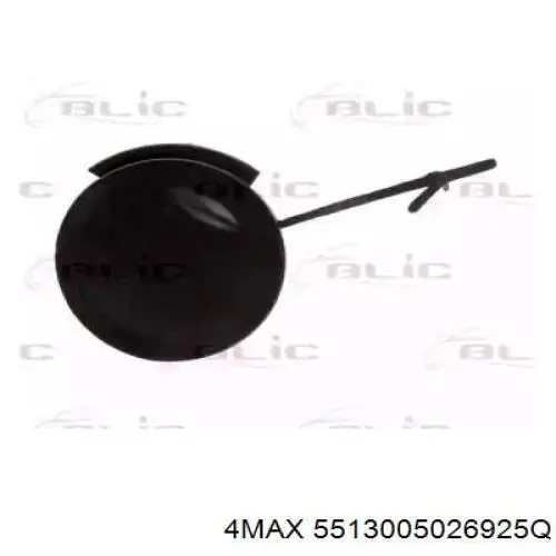 Заглушка бампера буксирувального гака, передня Polcar 5559079 ціна, від 9.90 USD