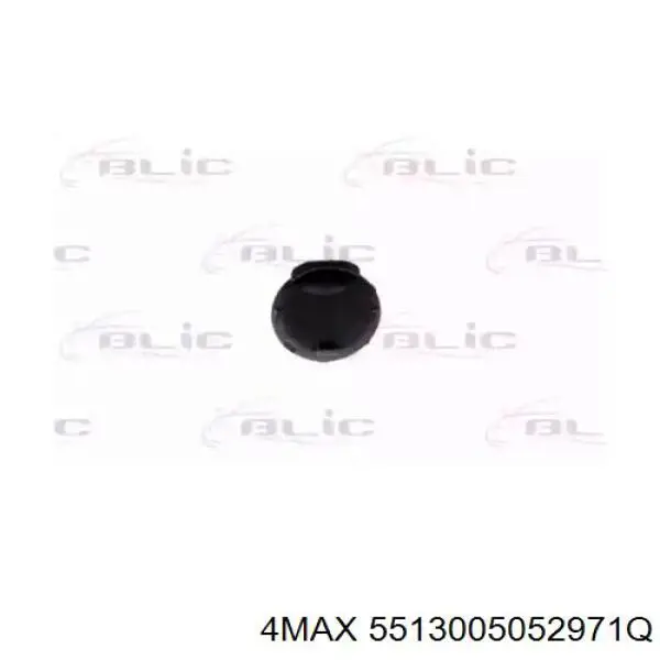 Заглушка бампера буксирувального гака, задня 4max 5513005052971Q ціна, від 13.64 USD