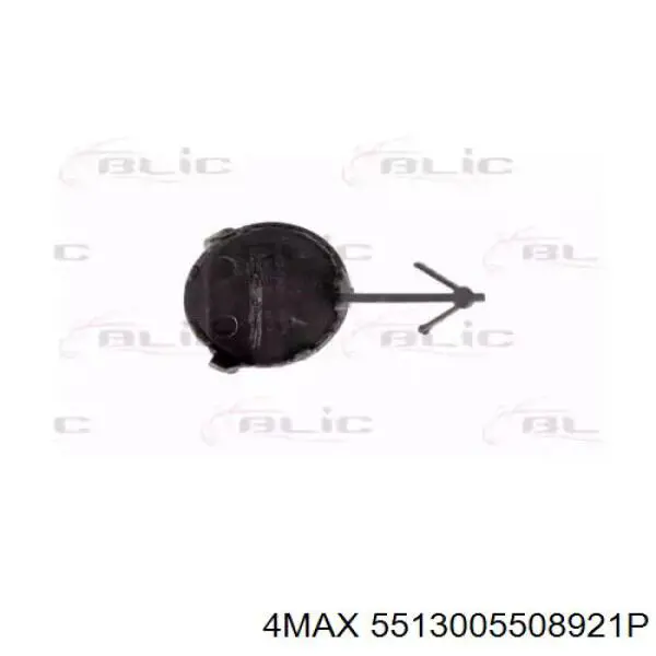 FP5508921 FPS Заглушка бампера буксирувального гака, передня