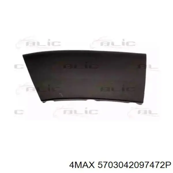 Купити 735422729 Fiat/Alfa/Lancia Розширювач передньої арки колеса, правий