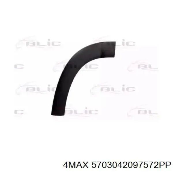 Накладка передньої правої двері 1307159070 Fiat/Alfa/Lancia