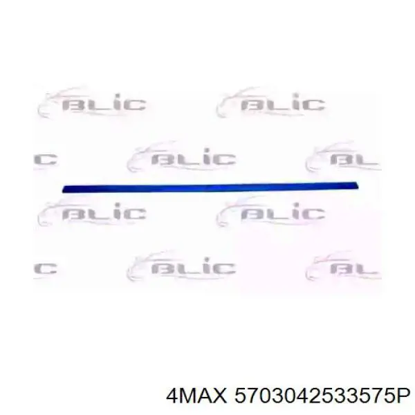 1320353 Ford Молдинг передніх лівих дверей