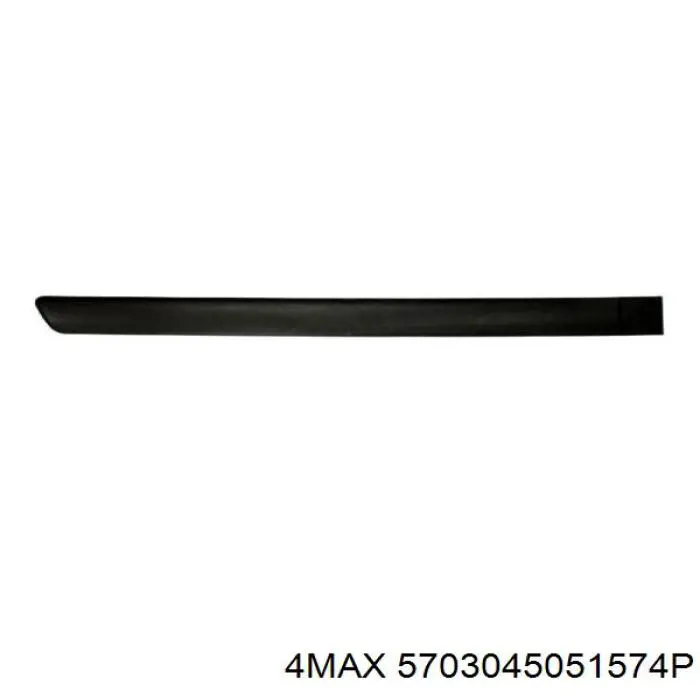 90544221 Opel Молдинг задніх правих дверей