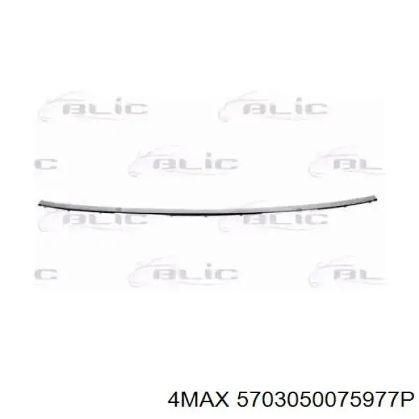 Купити 8125435 BMW Молдинг заднього бампера, центральний