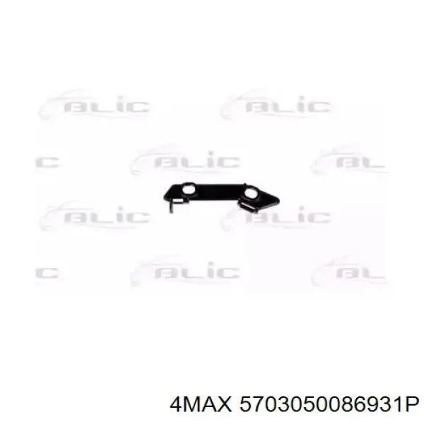 Кронштейн бампера переднього, лівий 51117245763 BMW