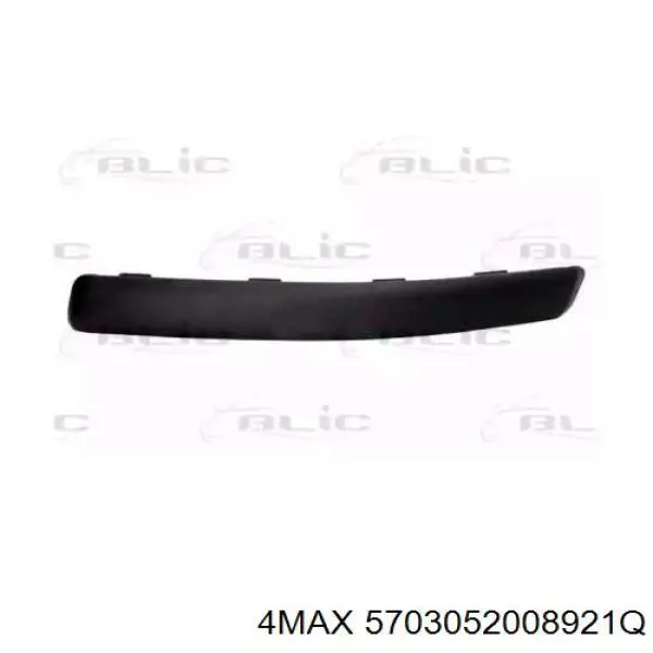 Накладка бампера переднього, ліва Polcar 3003077 ціна, від 8.54 USD