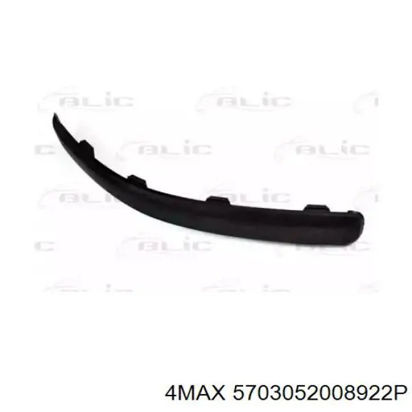 Молдинг бампера переднього, праве Polcar 3003078 ціна, від 8.57 USD