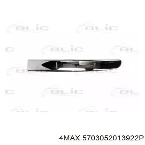 Купити 735455056 Fiat/Alfa/Lancia Молдинг переднього бампера, правий