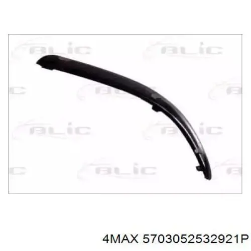 Молдинг переднього бампера, лівий Polcar 3201077R ціна, від 3.48 USD