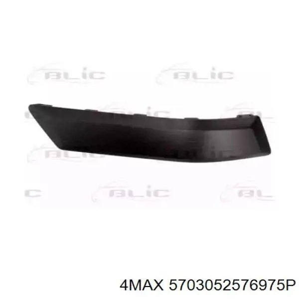 Купити 1426584 Ford Накладка бампера заднього, ліва