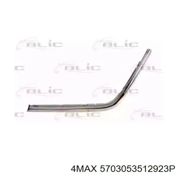 Молдинг переднього бампера, правий Mercedes A2028850174 ціна, від 78.20 USD