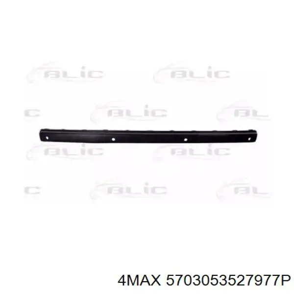 PBZ04042MAC Signeda Молдинг заднього бампера, центральний