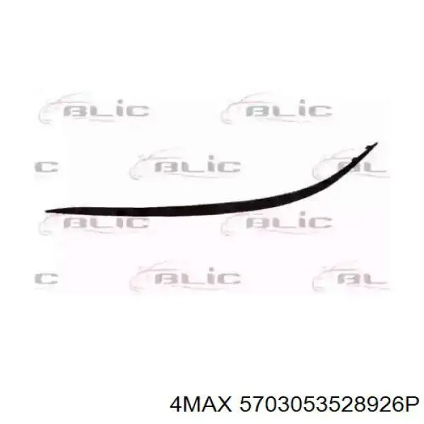 Молдинг переднього бампера, правий FPS FP4610918 ціна, від 13.10 USD