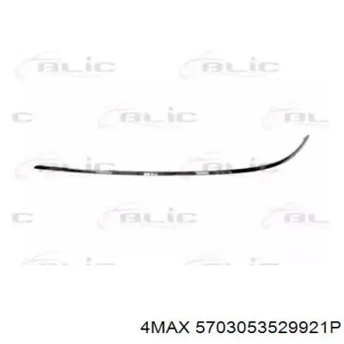 Молдинг переднього бампера, лівий Autotechteile 1508800 ціна, від 9.77 USD