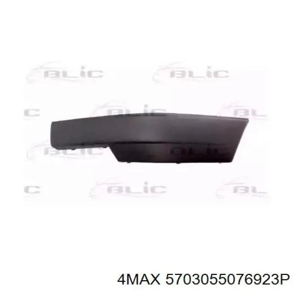 Накладка бампера переднього, ліва Tempest 0380425921 ціна, від 11.68 USD