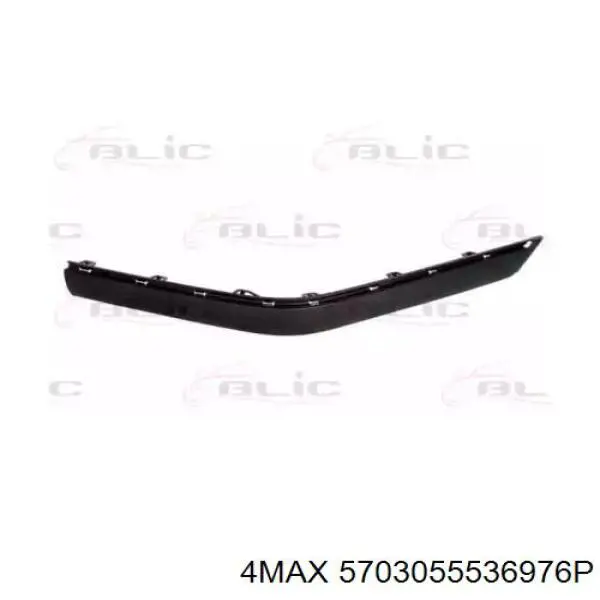 Молдинг заднього бампера, правий Polcar 5747965 ціна, від 4.45 USD