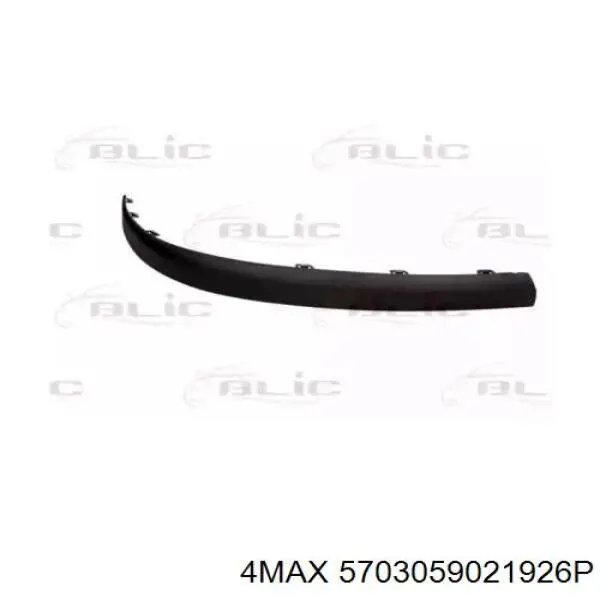 Молдинг переднього бампера, правий Volvo 9190299 ціна, від 29.61 USD