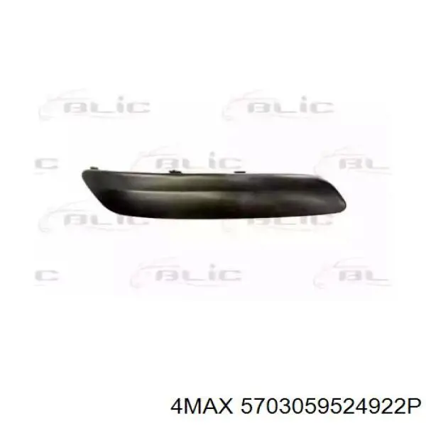 Молдинг переднього бампера, правий FPS FP9544922 ціна, від 3.52 USD