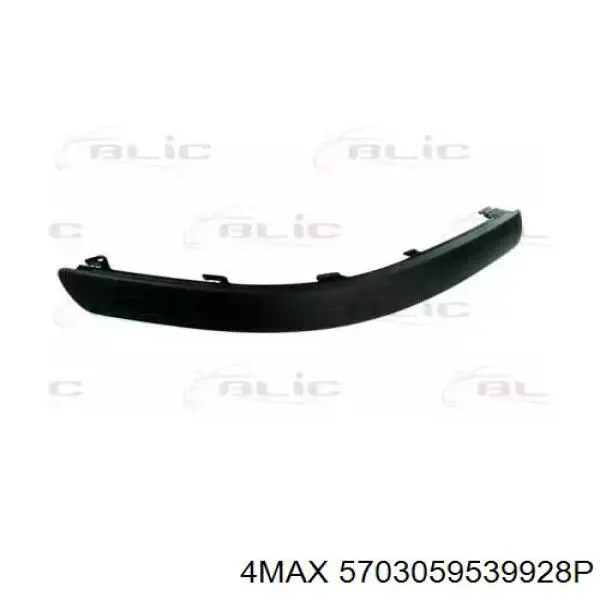 5703059539928P 4max Молдинг бампера переднього, праве