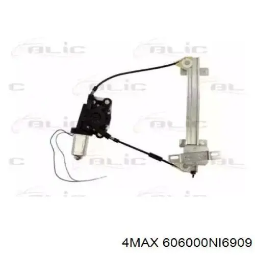 827012X400 Nissan/Infiniti Склопідйомник задніх лівих дверей