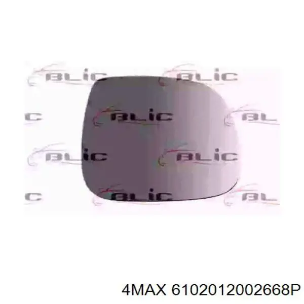 Купити 6102012002668P 4max Дзеркальний елемент правого дзеркала заднього виду