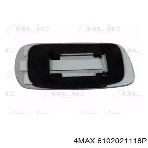 Дзеркальний елемент лівого дзеркала заднього виду 4max 6102021118P ціна, від 22.46 USD
