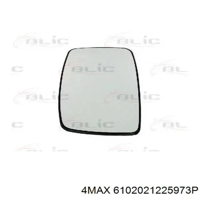 Купити 00008151AT Peugeot/Citroen Дзеркальний елемент дзеркала заднього виду, лівого