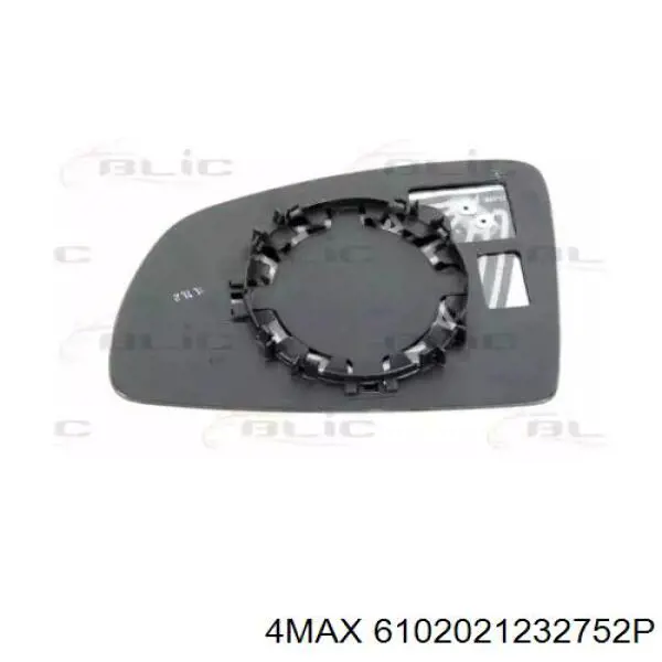 Дзеркальний елемент правого дзеркала заднього виду 4max 6102021232752P ціна, від 7.40 USD