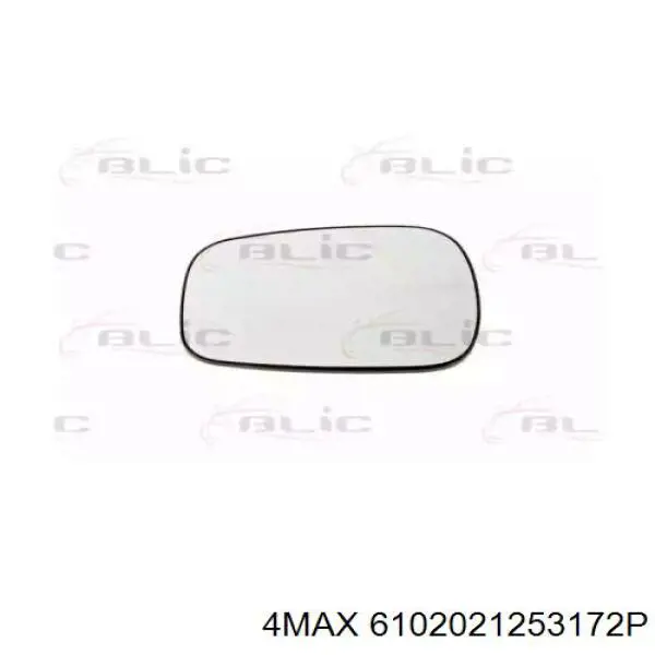 6061545E Polcar дзеркальний елемент дзеркала заднього виду