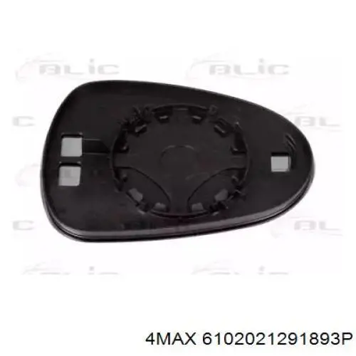 Дзеркальний елемент лівого дзеркала заднього виду 4max 6102021291893P ціна, від 7.05 USD